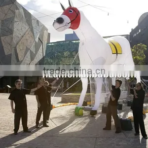 Giant Inflatable Clear Horse for Advertising Decoration thumbnail-1