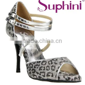 Salsa Dance Shoes Dress ,latin Dance Shoes Purple thumbnail-6