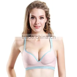 Sexi Breathable Sport Yoga Cotton Bra thumbnail-5