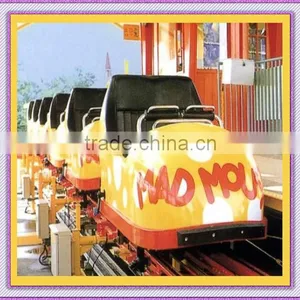 Attraction Outdoor Playground Roller Coaster Crazy Mouse thumbnail-1