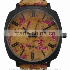 Natural Wooden Watch With High Quality And Fast Delivery Time,Custom Logo Watch pu Leather Strap thumbnail-5