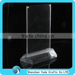 Manufurer Sale Insert A4 Poster Sign Holder, Clear Acrylic Menu Holders for Sale, Magnetic Sign Holder thumbnail-1
