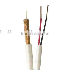 RG59 Siamese Cable(RG59 Cable With Power Cable,Cable With Power Cable),used for Audio and Power Transimission thumbnail-1