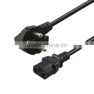 SIPU High Qaulity European 2 Pin Power Cord for Laptop Best Price ac Power Cable Wholesale 220v Computer Power Cables thumbnail-2