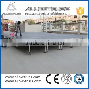 Aluminum Simple Portable Stage for Events and Dancing thumbnail-2