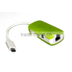 Hot Sales!New Usb to 2 Port Usb Hub+ 1 Port 10/100/1000Mbps RJ45 Gigabit Ethernet Lan Adapter + Usb 3.1 Type c Hub thumbnail-5