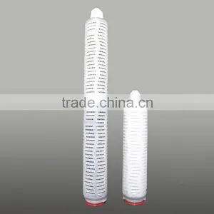 Hydrophilic Hydrophobic 10 Inch Pleated Filter Cartridge thumbnail-1