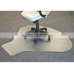 Fan - Shaped Non Studded Chair Mat For Hardwood Suitable and Washable thumbnail-2