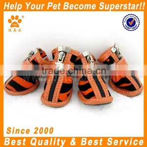JML Hot Sale PU Leather Pet Accessories Dog Fashion Shoes Wholesale in China thumbnail-2