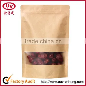 Food Grade Kraft Paper Bag With Clear Window thumbnail-1