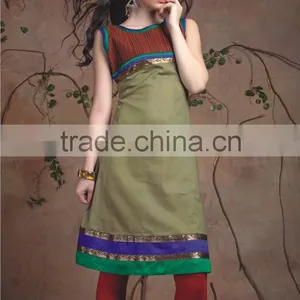 Pure Cotton Lahariya Style Printed Kurti thumbnail-2