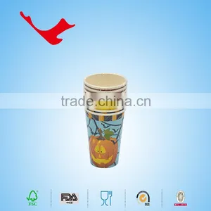 Fancy Paper Products 9oz(low) PE Coated Disposable Design Your Own Paper Cups for Halloweens thumbnail-1