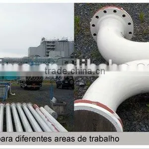 High Wear Resistant Elbow Ceramic Pipe thumbnail-4