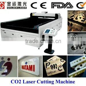 MDF Wood Paper Plexiglass Acrylic Laser Cutting Machine With Price thumbnail-1