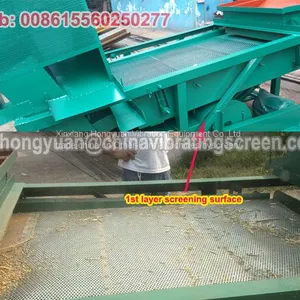 Dust Impurities Removing 8 Ton Capacity Grain Seed Screen Cleaner thumbnail-4