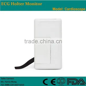 CE Approved 3 Channel 24-hour LCD ECG Holter Recorder System With Free Software-Cardioscope thumbnail-2
