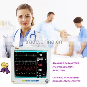 CE Approved 6 Parameter Patient Monitor /BP Monitor/ECG Monitor RPM-9000A thumbnail-1