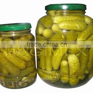 Good Quality Vietnam Fresh Natural Pickled Cucumbers in Jar 6-9cm thumbnail-6