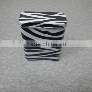 Rectangular Hinged Lid Cigarette Pack Tin Box thumbnail-1