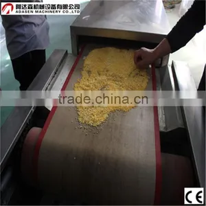 Tunnel Conveyor Belt Type Stainless Stell Barley Roasting Machine/Microwave Barley Roaster thumbnail-1