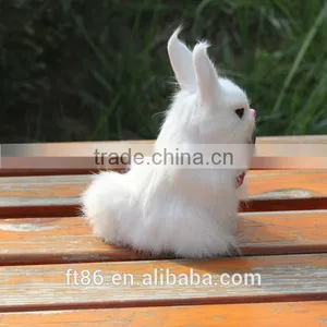 Rabbit Make Fur Life Size Animal Replica Easter Bunny Carrot Doll thumbnail-4