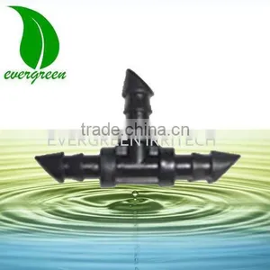 Agriculture Irrigation 4mm Hose Connectors Mini Barbed Tee thumbnail-1
