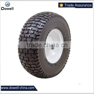 13x5.00-6" Flat Free Tire With Turf Tread thumbnail-1