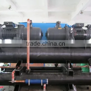 High Quality Water Cooled Double Screw Compressor Water Chiller thumbnail-5