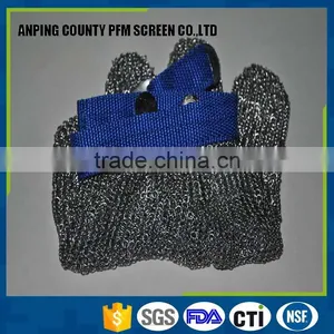 Factory Price Stainless Steel Cut Resistant Safety Glove thumbnail-5