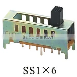 SS1x6 1P6T Slide Switch thumbnail-1
