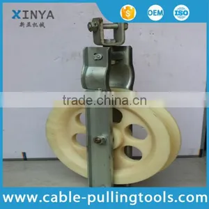 Model SHDN-320x60 Single Sheave Stringing Pulley Block for ACSR Conductor thumbnail-1