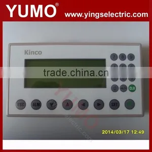 Kinco 4.3"STN Single Color HMI Text MD224L 192 X 64 20 Keys Programming Cable Software Text Panel HMI thumbnail-1