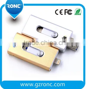 3 in 1 Multifunctional Micro USB OTG Memory Pendrive 8GB Otg Usb Flash Drive thumbnail-3