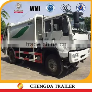 10m3 12 Cubic Meter Garbage Truck for Sale thumbnail-2