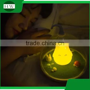 Plastic Decorative Cartoon Portable Hanging Usb Rechargeable Led Study Reading Desk Table Night Light Lamp thumbnail-4