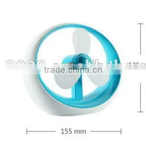 Factory Supply Desktop USB and Battery Power Cooling Fan thumbnail-2