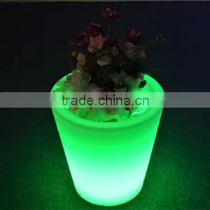 Solar Led Flower Pot Light/color Changing for Wholesale thumbnail-4