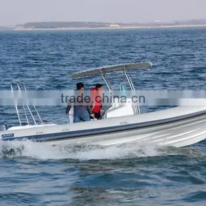 Hot Sale Fiberglass Hull Yacht Boat RIB830A thumbnail-6