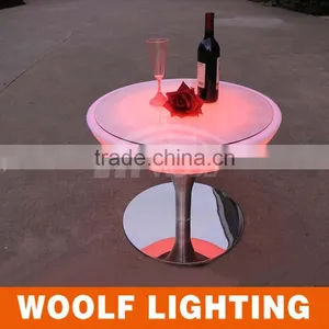 Modern Appearance Nightclub Bar Glow LED Plastic Furniture thumbnail-3