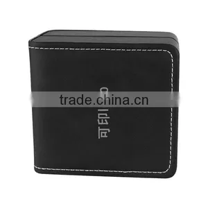 Luxury pu Leather Watch Packaging Box, Custom Logo Leather Watch Box thumbnail-6