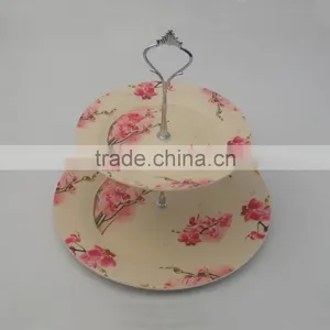 Chinese Factory Bamboo Fiber Dinner Plates With Best Desgin thumbnail-1