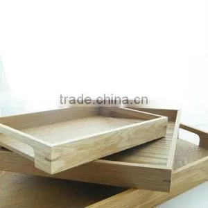 Natural Wooden Tray / Fruit Tray thumbnail-1