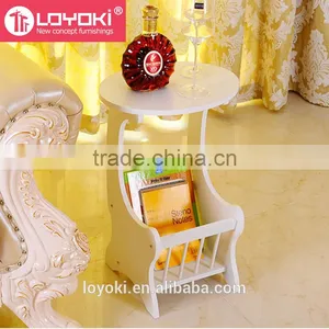 Customized Size Wooden Magazine Rack , Wood Table thumbnail-1