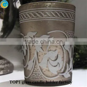 Votive Frosted Glass Candle Holders thumbnail-6