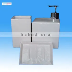 White Ceramic Bathroom 4/s Accessories Wholesale thumbnail-1