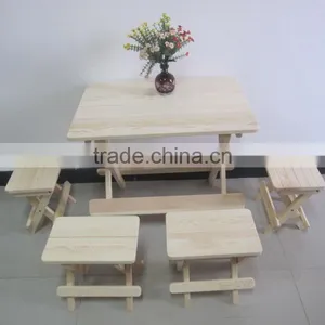 Heavy-duty Space-saving Dining Table and Chairs thumbnail-1
