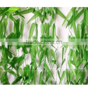 GNW FLV020 Artificial Willow Leaves Vine Garland Silk Material for Bedroom Decoration thumbnail-3