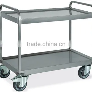 Movable Stainless Steel Tray Trolley for Sale thumbnail-1