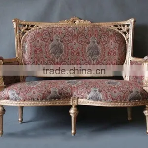 MD-1408-01 &MS-1401-04 &MS-1402-04 Chinese Style Furniture Sofa Set in Gold Finish thumbnail-3