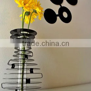 Modern Stainless Steel Large Decorative Vases for Floor thumbnail-5